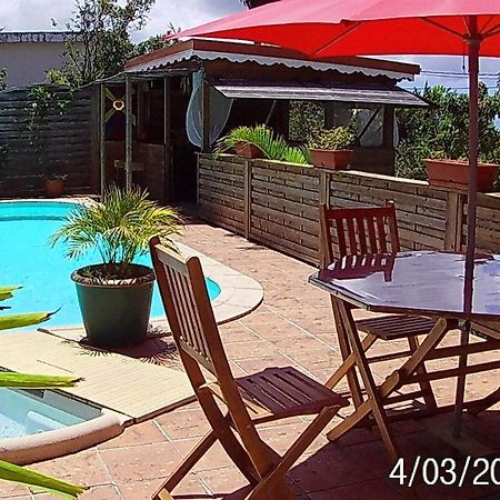 Agreable Chambre D'Hotes, Sdb, Piscine, Carbet Cuisine. Saint-Claude Kültér fotó